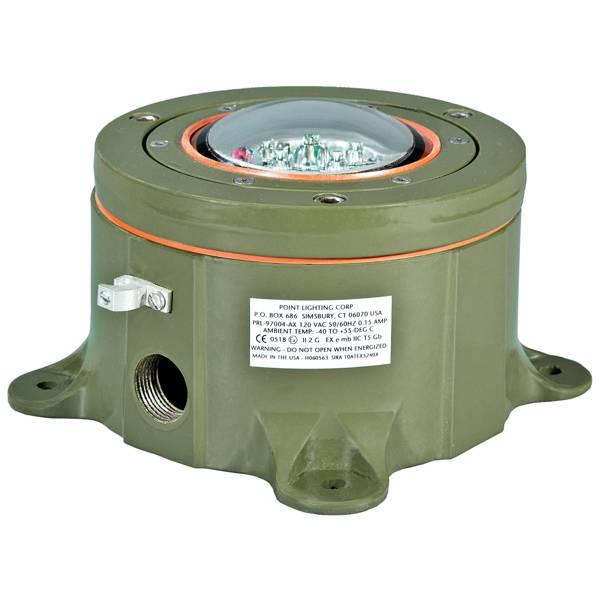 PRL970042CGLSMM20MT Point Lighting Corporation  PRL-97004-2C-G-LSM-M20-MT Green 230vAC Helideck Low Surface Light CAP437